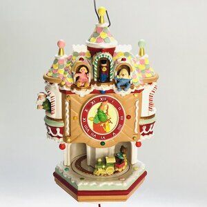 Magic Ornament Workshop Clock Movement Sound Light 2004 Hallmark Keepsake